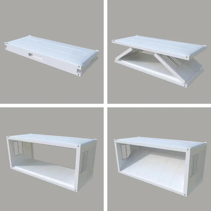 Natitiklop na lalagyan ng bahay